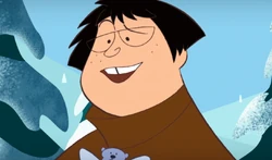 Esther erscheint im Schnee