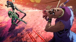 Bucciarati besiegt Pesci