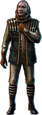 Ahdar Ru’afo - Charakter-Illustration im Videospiel “Star Trek: Timelines“, 2016.