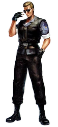 Concept Art von Wesker in Resident Evil