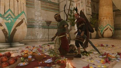 Sehetep wird von Bayek getötet