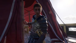 OktopusAnBord.jpg (224 KB) Der Oktopus an Bord ihres Schiffs