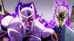 Kira und Deadly Queen stellen sich Josuke