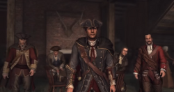 Haytham mit seinen Truppen