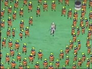 Kimimaro bereitet sich auf den Kampf gegen Naruto vor.