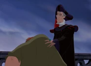 Frollo warnt Quasimodo vor der Welt.