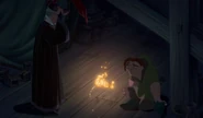 Frollo wendet sich zum Gehen.