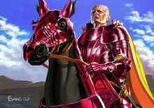 Tywin auf seinem Streitross