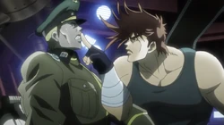 JoJo weist Stroheim zurecht