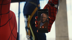 SpidermanSprichtFisk