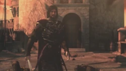 Cesare auf den Mauern von Viana