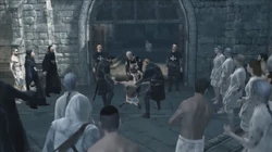 Garnier lässt einen Patienten einfangen