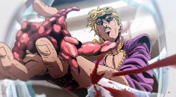 Giorno trennt sich den infizierten Arm ab