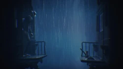 Mono entkommt dem dünnen Mann