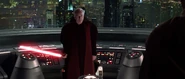 Palpatine offenbart sich den Jedi als Sith-Lord.