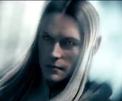 Saurons schöne Gestahlt im Videospiel Schatten von Mordor.