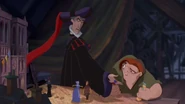 Frollo vor Quasimodos Modell.