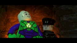 Luthor ist bereit zur Flucht