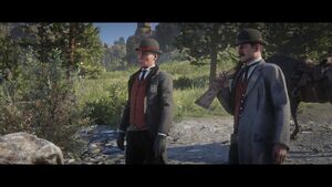 Milton und Ross finden Arthur