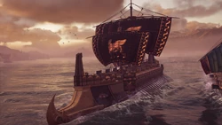 Die Skylla greift in den Kampf ein