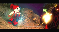 Harley als Gefangene des Syndikats