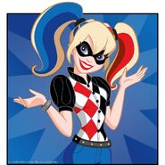 Harley Quinn in DC Super Hero Girls.