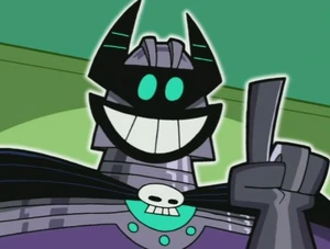 Dark Laser feeling happy.