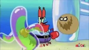 Dirty Bubble's cameo in "Bubbletown".