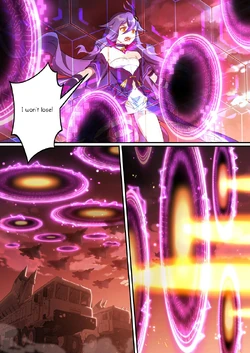 Sirin summoning portals and teleporting incoming missiles back at her enemies.