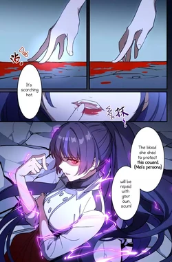 Herrscher of the Lightning (Domination of Thunder) using Raiden Mei (daughter of the CEO of Massive Electric) as her new host after Sirin was killed and had her gems split in four pieces.