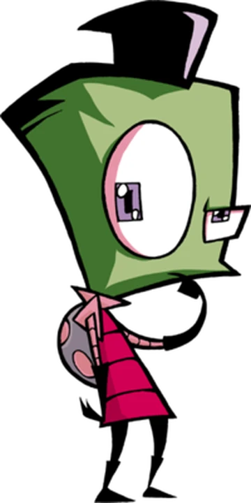 invasor zim gir nerd