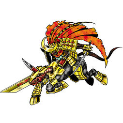 Samurai-like Demon Man Digimon Zanbamon