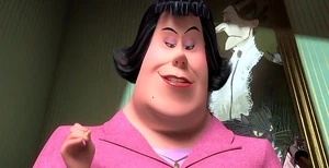 Ms. Grunion's evil grin.