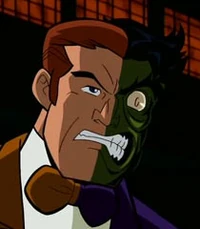 Two-Face as he appears in The Brave and the Bold