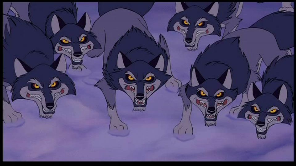 The Wolves Beauty And The Beast Antagonists Wiki Fandom