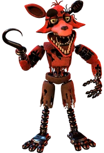 Withered foxy in FNaF VR.