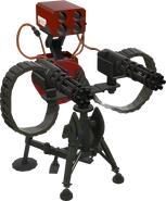 RED Engineer's Level 3 Sentry Gun.