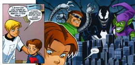 Venom alongside Doc Ock and the Green Goblin, seen as one among Spidey's greatest threats.