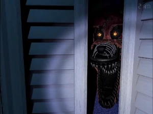 Nightmare Foxy, as depicted in the official trailer for Five Nights at Freddy's 4.