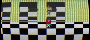 The Entity (as Peter the Pumpkin) in the Chapter 2 trailer with Andy the Apple.