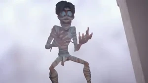 Max Mordon mummified.