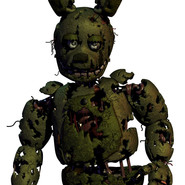 Springtrap in Five Nights at Freddy's Characters 