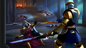 Gabriel slaughtering the Council.