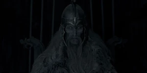 The Mound Dweller, Draugr form of the owner of Draugr Sword in Amleth's vision as seen in 2022 film The Northman