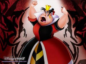 LULAROE Disney Villains Queen Of Hearts Alice Rotten Bad Apple