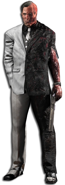 Two-Face in Arkham City.