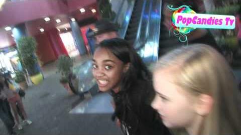 China Anne McClain & Sierra McCormick @ Universal City Walk!