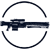 Icône cortex fusil à lunette