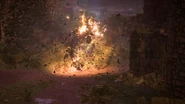 A Titan Explodes on Death
