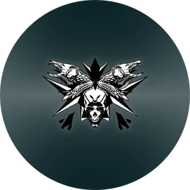 Decal- Monster Face Icon (Vinyl)